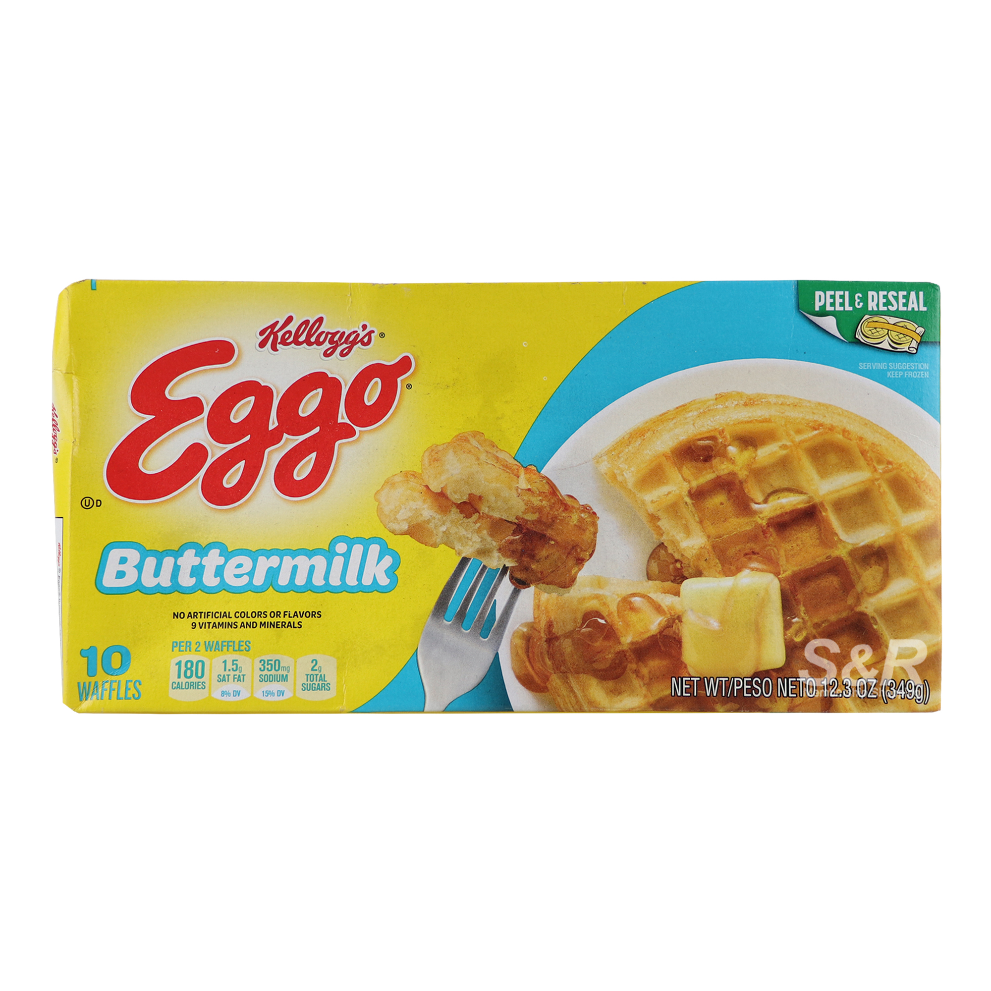 Kellogg's Eggo Buttermilk 10pcs Kellogg's Eggo Buttermilk 10pcs